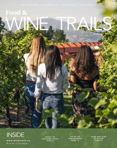 Food & Wine Trails August 2023