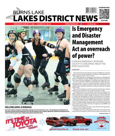 Burns Lake Lakes District News, January 17, 2024