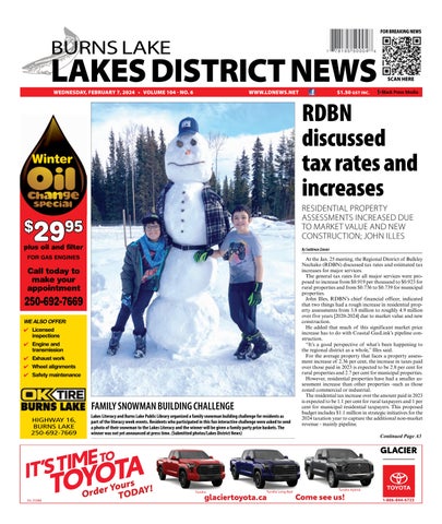 Burns Lake Lakes District News, February 7, 2024